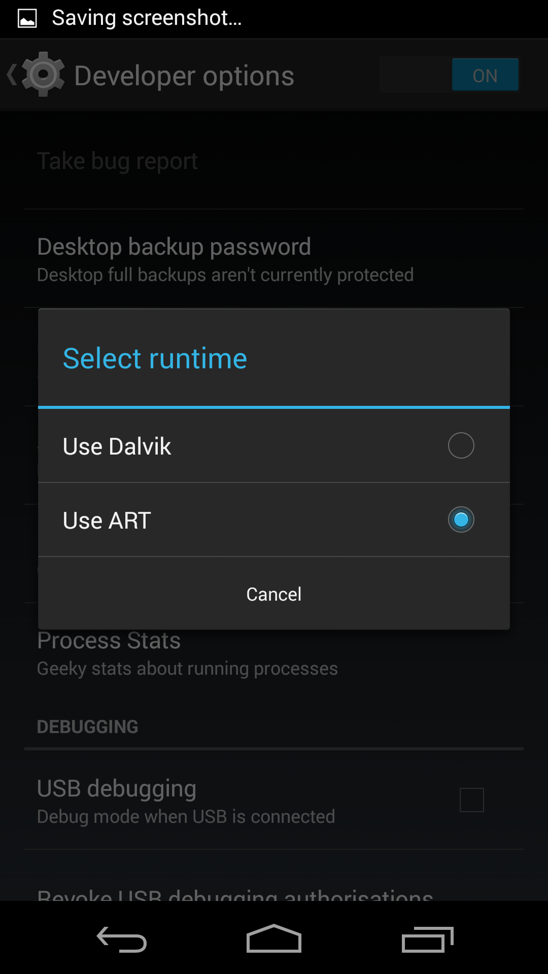How to change the Android Runtime to Improve App Speed & Battery Life