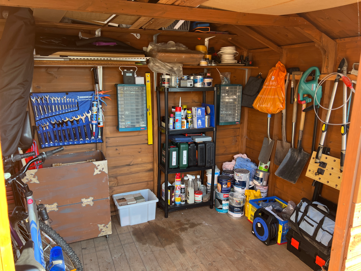 Shed and loving it